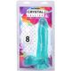 Фалоімітатор Doc Johnson Crystal Jellies - 8 Inch Realistic Cock with Balls- Teal Фалоімітатор Doc Johnson Crystal Jellies - 8 Inch Realistic Cock with Balls- Teal