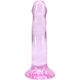 Набір фалоімітаторів Doc Johnson Crystal Jellies - Dong Starter Set - Purple, Pink, Green