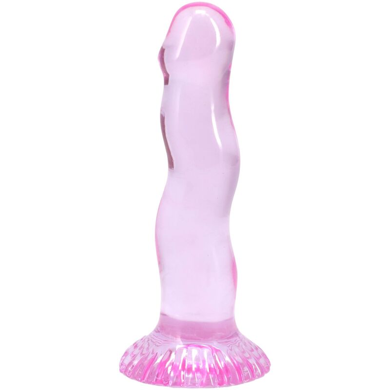Набір фалоімітаторів Doc Johnson Crystal Jellies - Dong Starter Set - Purple, Pink, Green