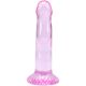 Набір фалоімітаторів Doc Johnson Crystal Jellies - Dong Starter Set - Purple, Pink, Green