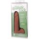 Фалоімітатор Doc Johnson The Realistic Cock ULTRASKYN - 8 Inch with Balls Caramel