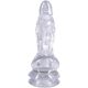 Фентезійний фалоімітатор Doc Johnson Crystal Jellies - Invader Dong 8.5 Inch - Clear