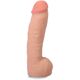 Фалоімітатор Doc Johnson The Realistic Cock ULTRASKYN - 12 Inch Hung with Balls Vanilla