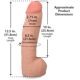 Фалоімітатор Doc Johnson The Realistic Cock ULTRASKYN - 12 Inch Hung with Balls Vanilla Фалоімітатор Doc Johnson The Realistic Cock ULTRASKYN - 12 Inch Hung with Balls Vanilla