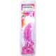 Фентезійний фалоімітатор Doc Johnson Crystal Jellies - Invader Dong 8.5 Inch - Purple