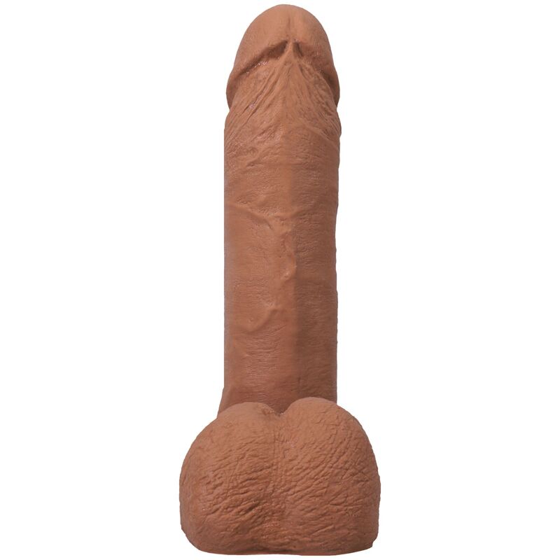 Фалоімітатор Doc Johnson The Realistic Cock ULTRASKYN - 6 Inch with Balls Caramel