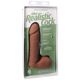 Фалоімітатор Doc Johnson The Realistic Cock ULTRASKYN - 6 Inch with Balls Caramel