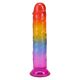 Дилдо Doc Johnson Crystal Jellies - 7 Inch Сlassic Dong - Rainbow Дилдо Doc Johnson Crystal Jellies - 7 Inch Сlassic Dong - Rainbow