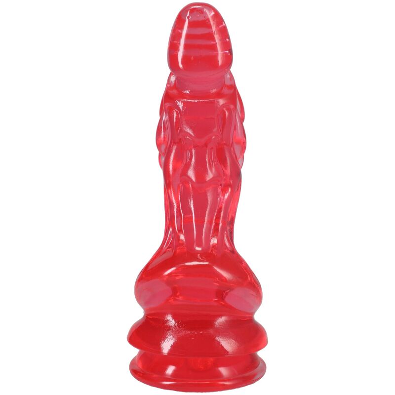 Фентезійний фалоімітатор Doc Johnson Crystal Jellies - Invader Dong 8.5 Inch - Pink Фентезійний фалоімітатор Doc Johnson Crystal Jellies - Invader Dong 8.5 Inch - Pink