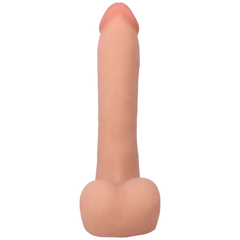 Фалоімітатор Doc Johnson The Realistic Cock ULTRASKYN - 9 Inch with Balls Vanilla Фалоімітатор Doc Johnson The Realistic Cock ULTRASKYN - 9 Inch with Balls Vanilla