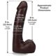 Фалоімітатор Doc Johnson The Realistic Cock ULTRASKYN - 9 Inch with Balls Chocolate Фалоімітатор Doc Johnson The Realistic Cock ULTRASKYN - 9 Inch with Balls Chocolate