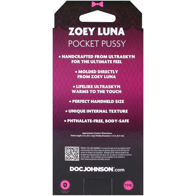 Мастурбатор Doc Johnson Zoey Luna Мастурбатор Doc Johnson Zoey Luna