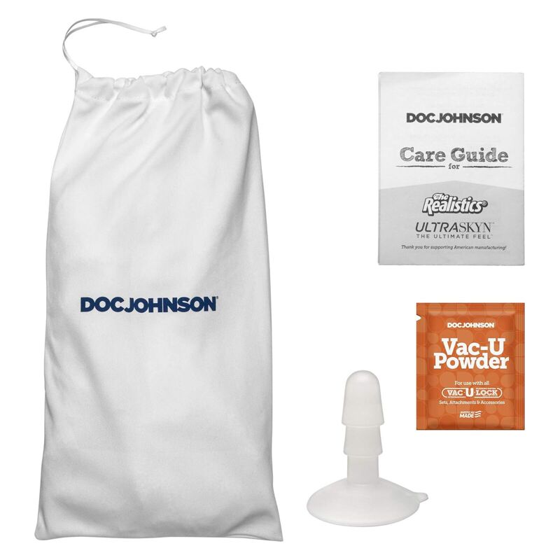 Фалоімітатор, що кінчає Doc Johnson The Realistic Cock ULTRASKYN - Squirting 9,5 Inch Vanilla Фалоімітатор, що кінчає Doc Johnson The Realistic Cock ULTRASKYN - Squirting 9,5 Inch Vanilla