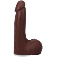 Фалоімітатор Doc Johnson The Realistic Cock ULTRASKYN - 7 Inch with Balls Chocolate Фалоімітатор Doc Johnson The Realistic Cock ULTRASKYN - 7 Inch with Balls Chocolate