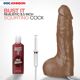 Фалоімітатор, що кінчає Doc Johnson The Realistic Cock ULTRASKYN - Squirting 9,5 Inch Caramel
