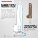Фалоімітатор, що кінчає Doc Johnson The Realistic Cock ULTRASKYN - Squirting 9,5 Inch Caramel