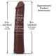 Фалоімітатор Doc Johnson The Realistic Cock ULTRASKYN - 9 Inch Chocolate Фалоімітатор Doc Johnson The Realistic Cock ULTRASKYN - 9 Inch Chocolate