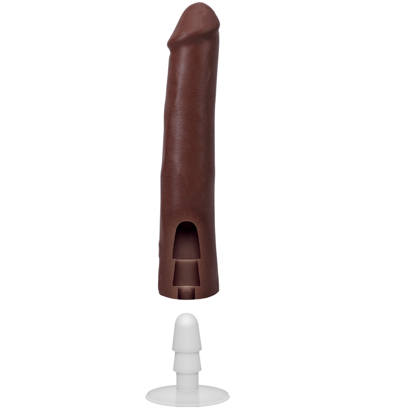 Фалоімітатор Doc Johnson The Realistic Cock ULTRASKYN - 9 Inch Chocolate Фалоімітатор Doc Johnson The Realistic Cock ULTRASKYN - 9 Inch Chocolate