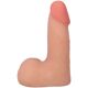 Фалоімітатор Doc Johnson The Realistic Cock ULTRASKYN - 5 Inch with Balls Vanilla