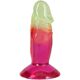 Дилдо Doc Johnson Crystal Jellies - 4.5 Inch Classic Dong - Rainbow Дилдо Doc Johnson Crystal Jellies - 4.5 Inch Classic Dong - Rainbow