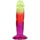 Дилдо Doc Johnson Crystal Jellies - 6.5 Inch Classic Dong - Rainbow Дилдо Doc Johnson Crystal Jellies - 6.5 Inch Classic Dong - Rainbow