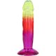 Дилдо Doc Johnson Crystal Jellies - 6.5 Inch Classic Dong - Rainbow Дилдо Doc Johnson Crystal Jellies - 6.5 Inch Classic Dong - Rainbow