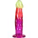 Дилдо Doc Johnson Crystal Jellies - 7.5 Inch Classic Dong - Rainbow