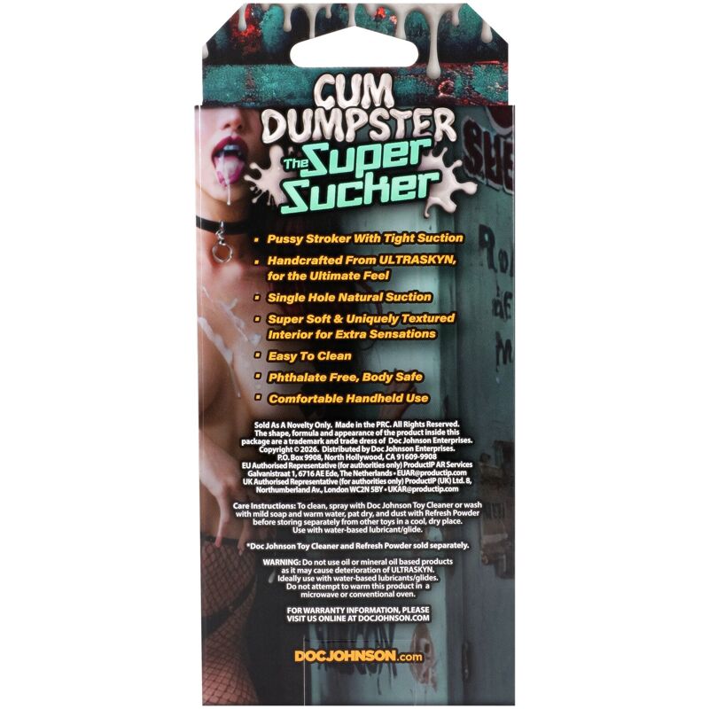 Мастурбатор Doc Johnson The Super Sucker Cum Dumpster Мастурбатор Doc Johnson The Super Sucker Cum Dumpster