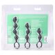 Набір анальних іграшок Doc Johnson Mood Naughty Contour Beads Trainer Set