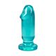 Набір анальних пробок Doc Johnson Crystal Jellies - Anal Starter Kit Teal (м'ятий та без вставки!!!)