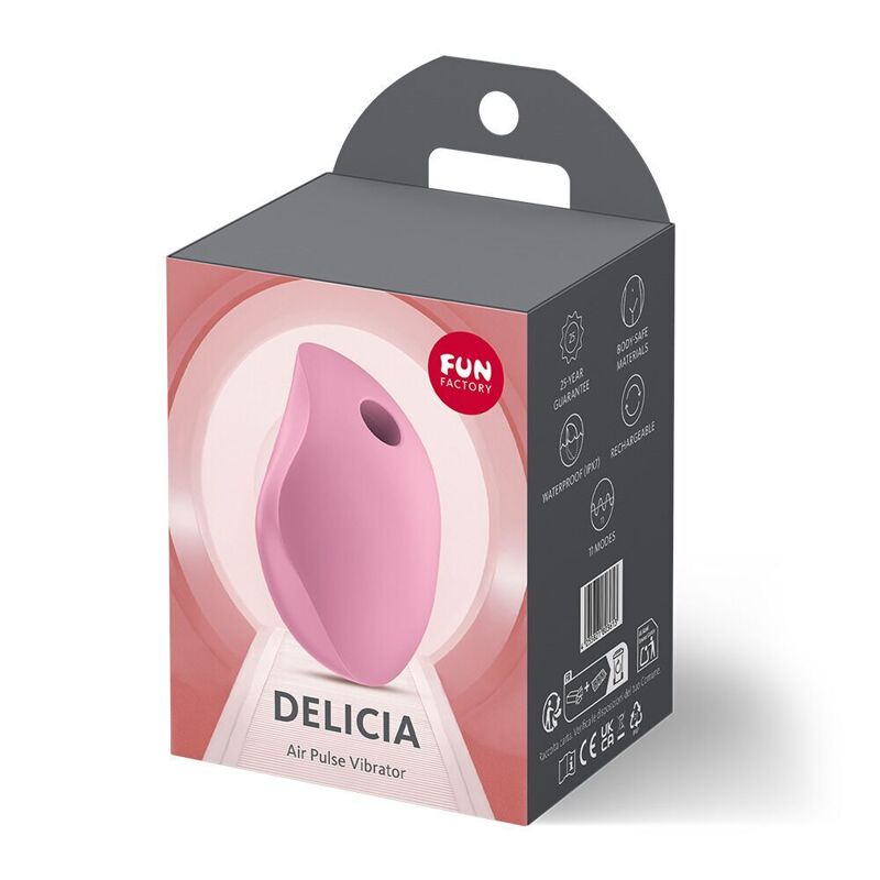 Вакуумный стимулятор Fun Factory Delicia Rose (вскрытая упаковка!!!) Вакуумный стимулятор Fun Factory Delicia Rose (вскрытая упаковка!!!)
