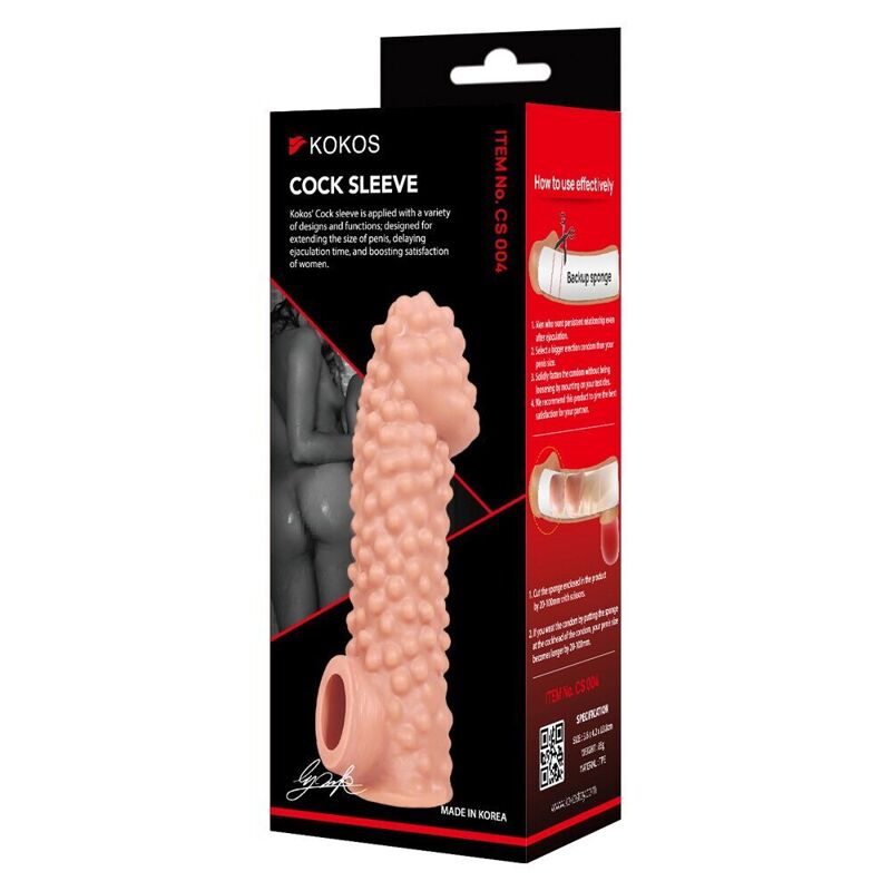 Насадка на член Kokos Cock Sleeve CS 004 S Насадка на член Kokos Cock Sleeve CS 004 S