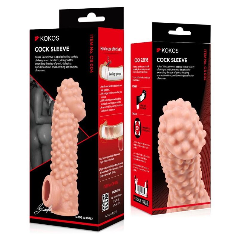 Насадка на член Kokos Cock Sleeve CS 004 S Насадка на член Kokos Cock Sleeve CS 004 S