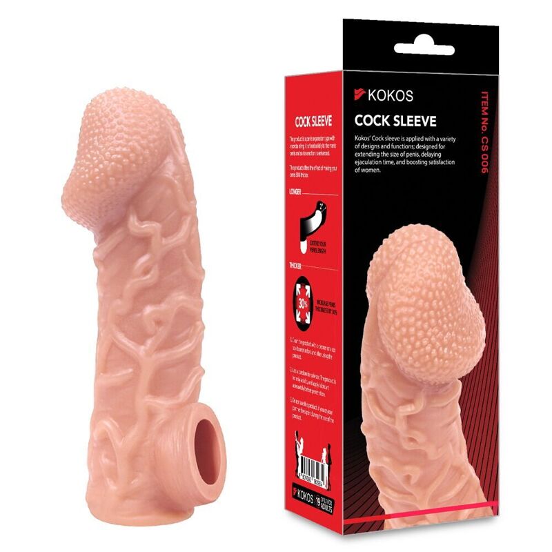 Насадка на член Kokos Cock Sleeve CS 006 S