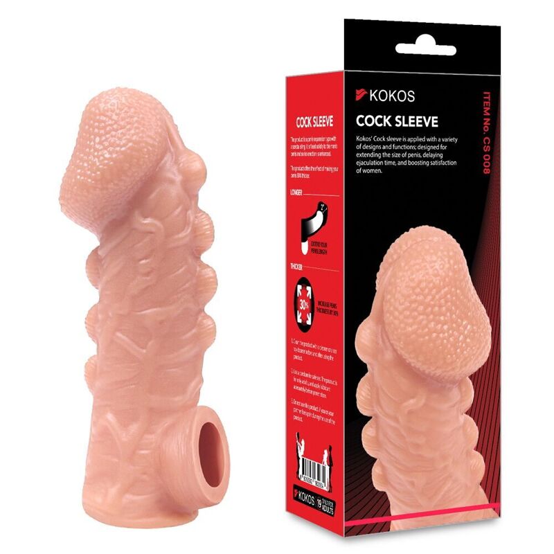 Насадка на член Kokos Cock Sleeve CS 008 S Насадка на член Kokos Cock Sleeve CS 008 S