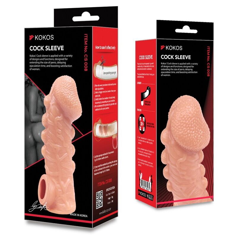 Насадка на член Kokos Cock Sleeve CS 008 S Насадка на член Kokos Cock Sleeve CS 008 S