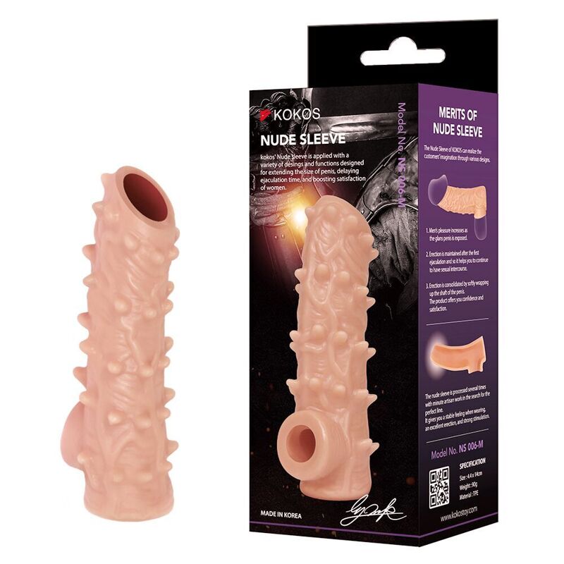 Насадка на член Kokos Nude Sleeve NS 006 S