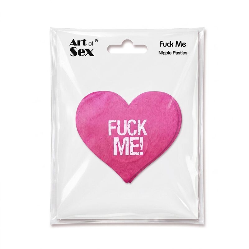 Пестис-сердечки Art of Sex - Fuck me, розовый Пестис-сердечки Art of Sex - Fuck me, розовый