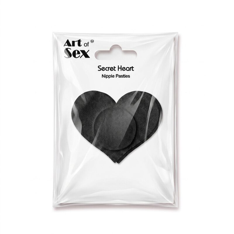 Пестис-сердечки Art of Sex - Secret Heart, черный