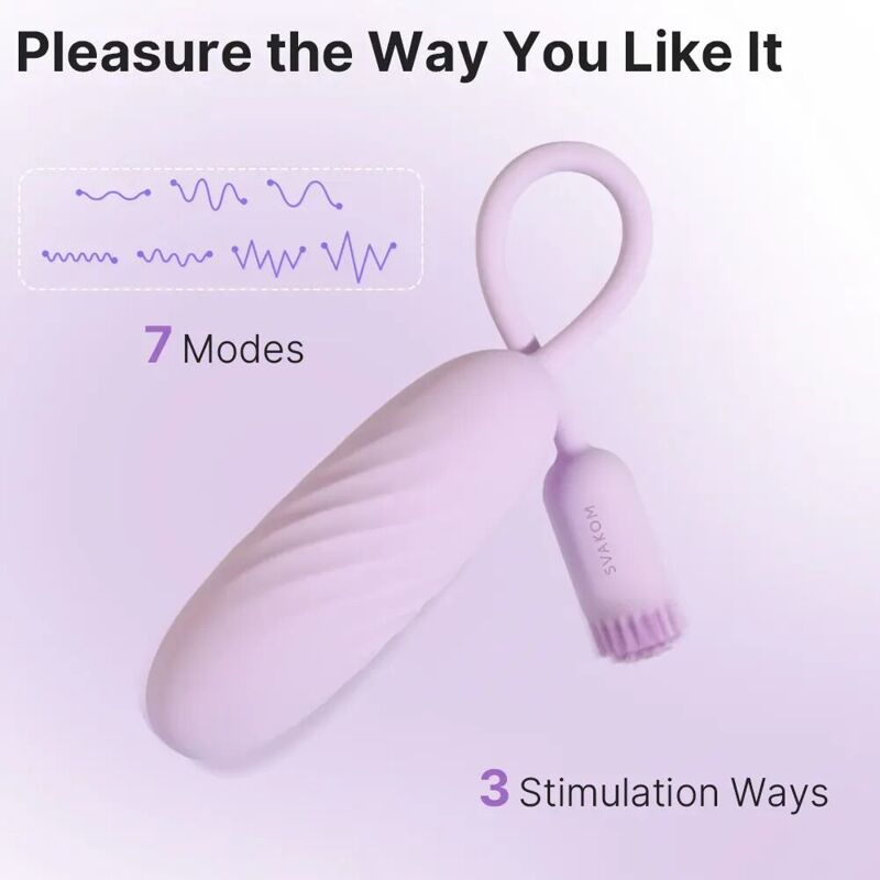 Виброяйцо Svakom Plume Pastel Lilac Виброяйцо Svakom Plume Pastel Lilac