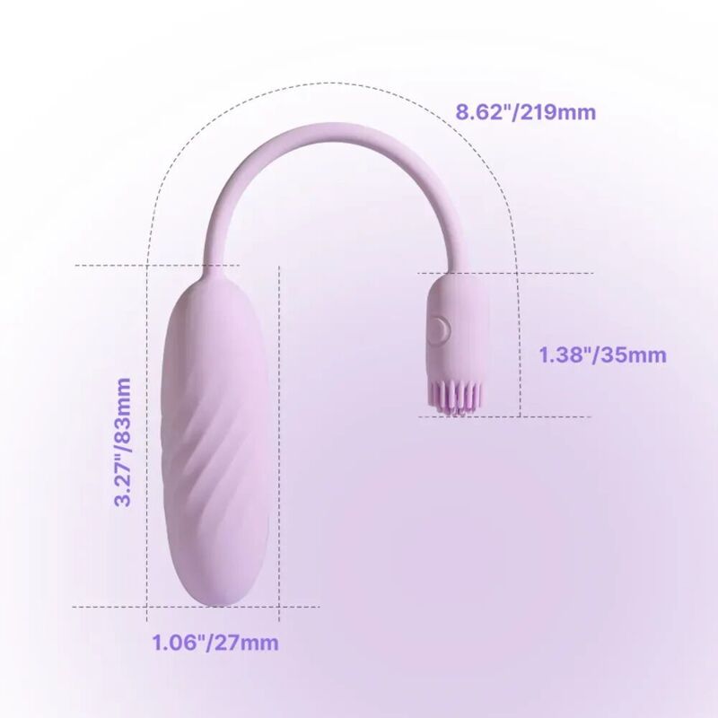 Виброяйцо Svakom Plume Pastel Lilac Виброяйцо Svakom Plume Pastel Lilac
