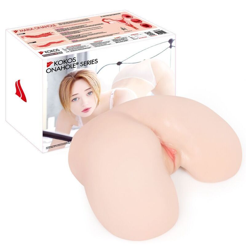 Мастурбатор Kokos 003 Maria ONAHOLE Real Hips 2WayPlus с вибрацией и массажем (мятая упаковка!!!)