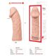 Насадка на член Kokos Extreme Sleeve ES.05 размер M (мятая упаковка!!!)