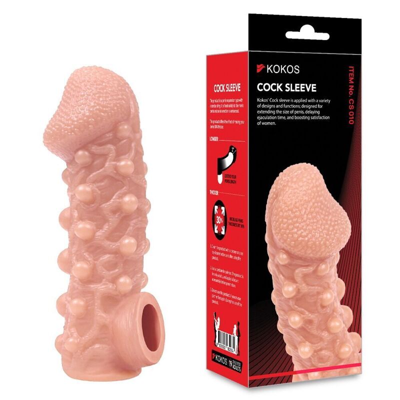 Насадка на член Kokos Cock Sleeve CS 010 S (мятая упаковка!!!) Насадка на член Kokos Cock Sleeve CS 010 S (мятая упаковка!!!)