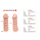 Насадка на член Kokos Cock Sleeve CS 010 S (мятая упаковка!!!) Насадка на член Kokos Cock Sleeve CS 010 S (мятая упаковка!!!)