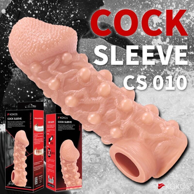 Насадка на член Kokos Cock Sleeve CS 010 S (мятая упаковка!!!) Насадка на член Kokos Cock Sleeve CS 010 S (мятая упаковка!!!)