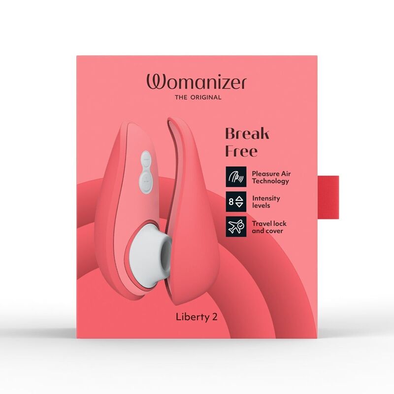 Вакуумный клиторальный стимулятор Womanizer Liberty 2 Vibrant Rose (мятая упаковка!!!) Вакуумный клиторальный стимулятор Womanizer Liberty 2 Vibrant Rose (мятая упаковка!!!)