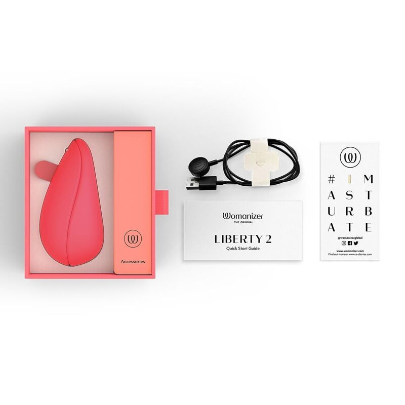 Вакуумный клиторальный стимулятор Womanizer Liberty 2 Vibrant Rose (мятая упаковка!!!) Вакуумный клиторальный стимулятор Womanizer Liberty 2 Vibrant Rose (мятая упаковка!!!)