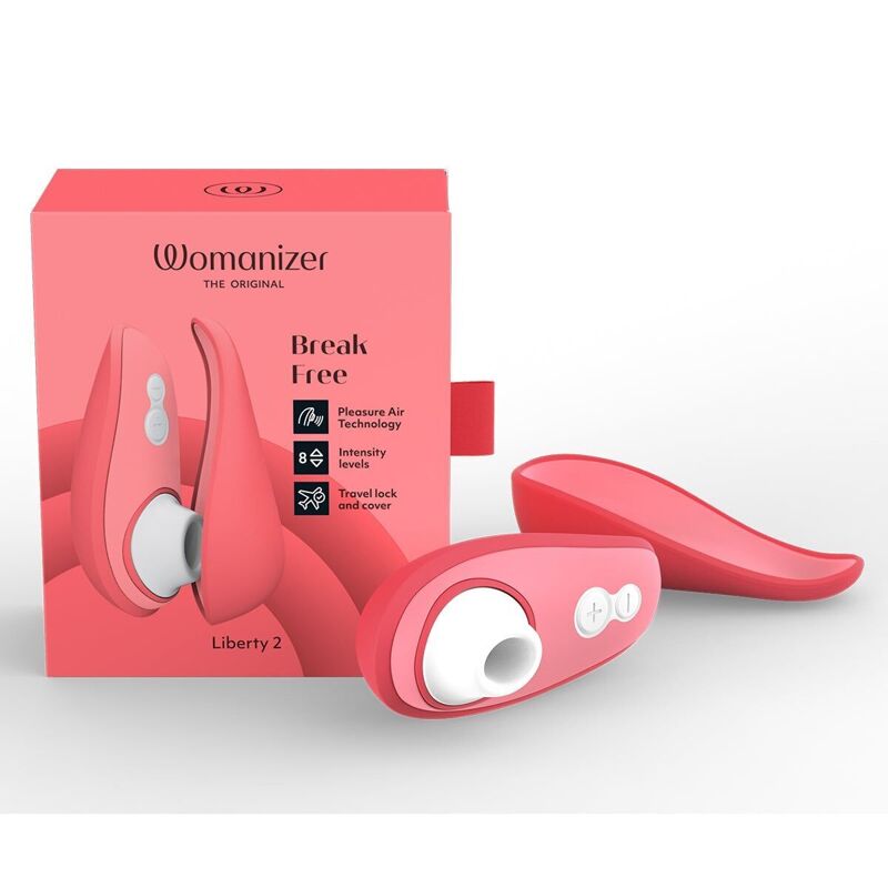Вакуумный клиторальный стимулятор Womanizer Liberty 2 Vibrant Rose (мятая упаковка!!!) Вакуумный клиторальный стимулятор Womanizer Liberty 2 Vibrant Rose (мятая упаковка!!!)