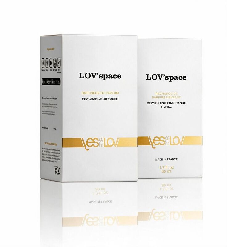 Ароматический диффузор YESforLOV LOV'space + рефіл Bewitching Fragrance Refill